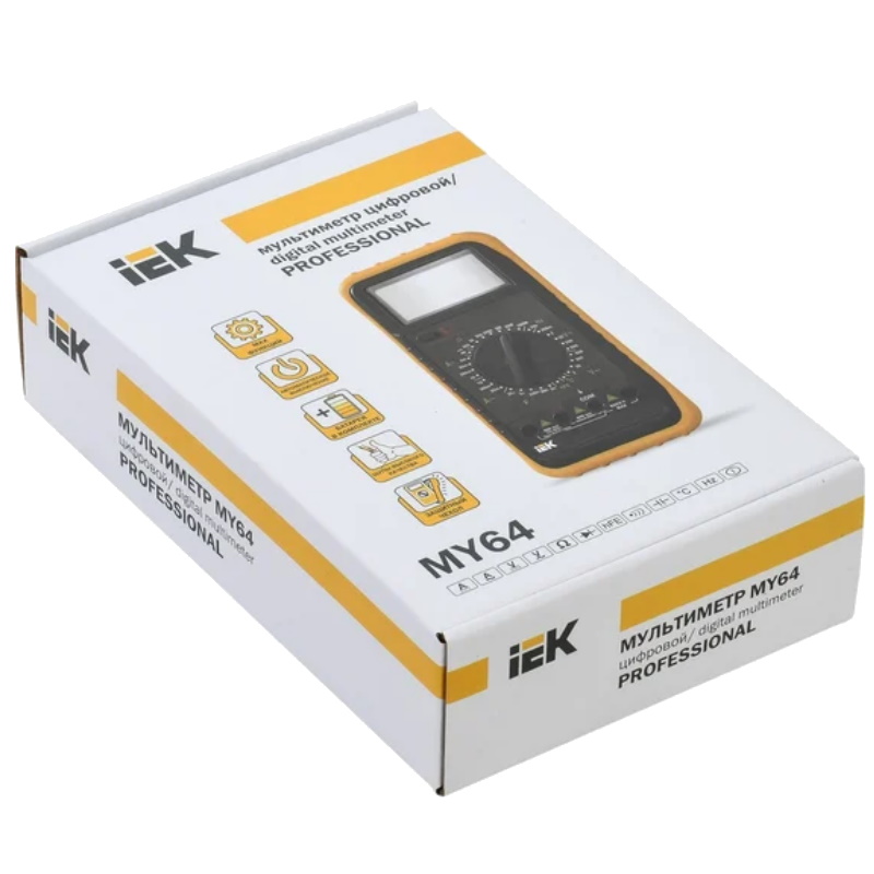 Мультиметр цифровой IEK PROFESSIONAL MY64 TMD-5S-064 в Иваново