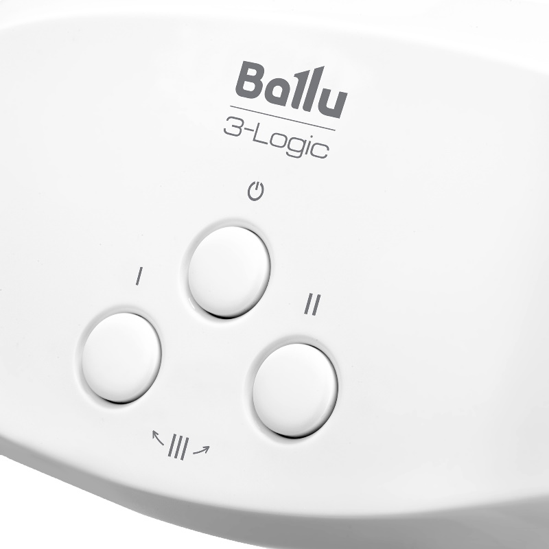 Водонагреватель проточный Ballu 3-Logic TS (3,5 kW) - кран+душ, НС-1588892 в Твери