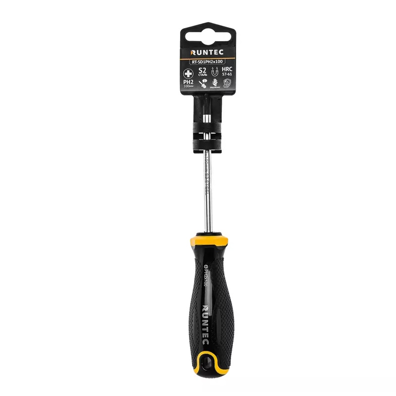 Отвертка Runtec RT-SD1PH2x100, PH2 x 100 мм, S2