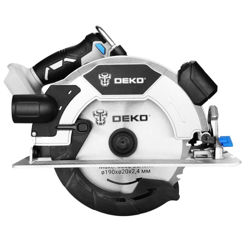 Дисковая (циркулярная) пила аккумуляторная Deko CS20 PRO 084-1156, 20В, 190мм, без АКБ и з/у в Муроме