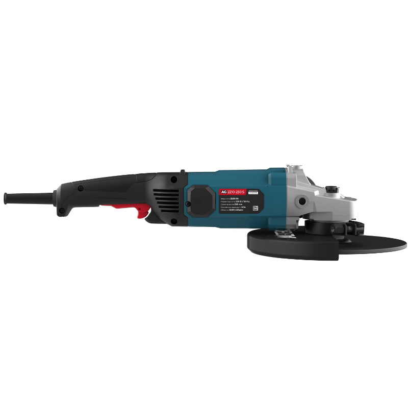 Угловая шлифмашина (болгарка) Alteco AG 2210-230 S 77295, 230 мм, 2200 Вт, плавный пуск в Вологде