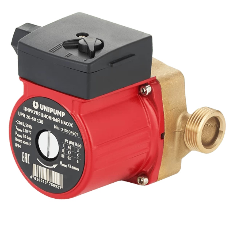 Циркуляционный насос Unipump UPH 20-60 130 (ГВС) 21725 в Вологде