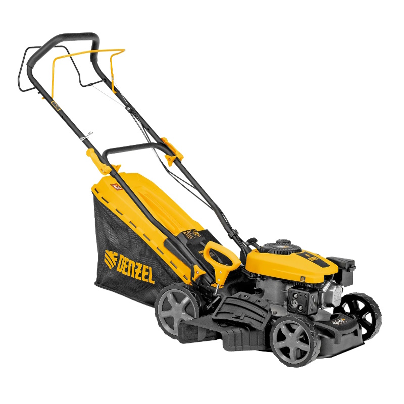 Газонокосилка бензиновая Denzel GLD-410SP-K, 3,5 л.с., ширина скашивания 41 см, 58813