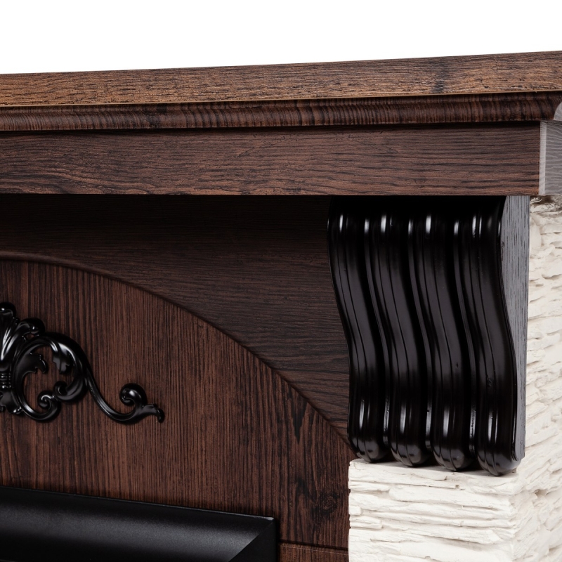Каминокомплект RealFlame CORFINO STD/18 NT + FOBOS LUX BL 10018070 в Твери