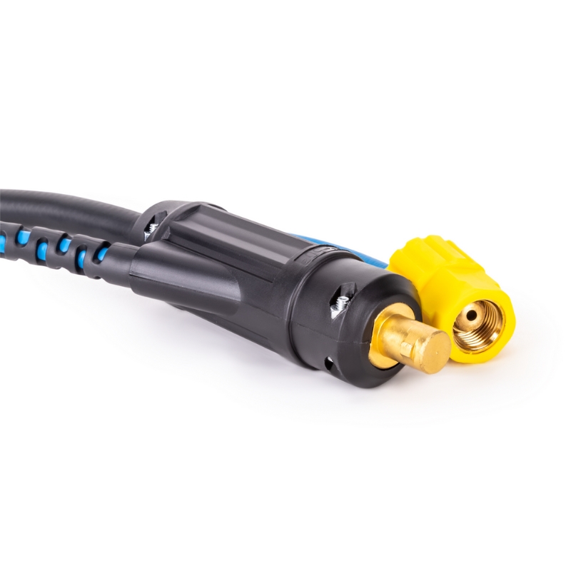 Горелка FoxWeld SRT-17V 2584, 4м, 35мм2 (комплект - цанга 1,6; 2,0; 2,4, сопло №4; 5; 6)
