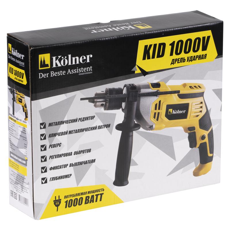 Дрель ударная Kolner KID 1000V 1000 Вт