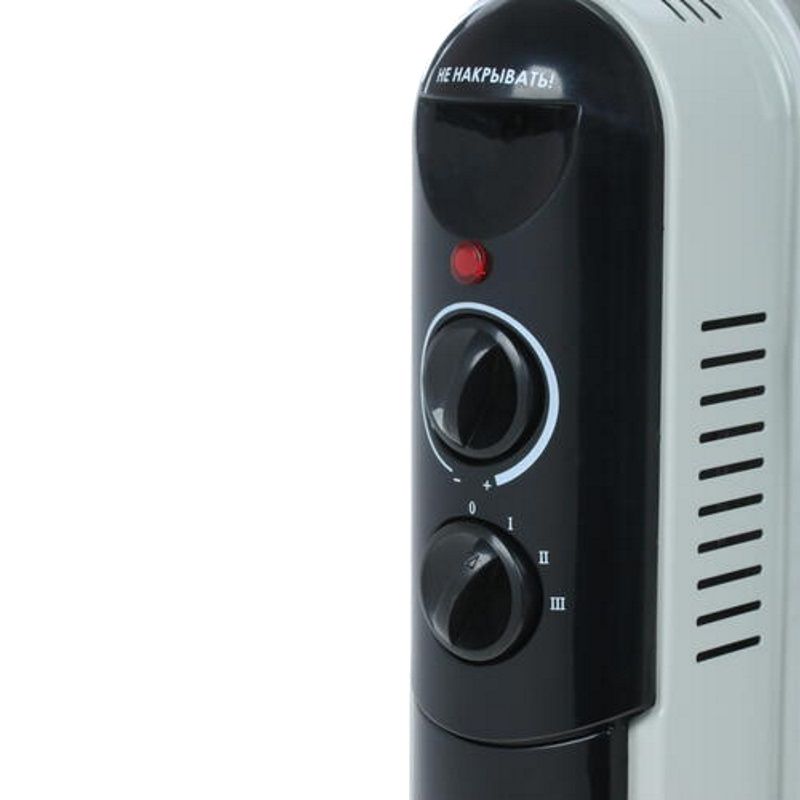 Электрический масляный радиатор Neoclima NC 9307 (7 секций, мощность 1500 Вт, 3 режима нагрева, термостат)