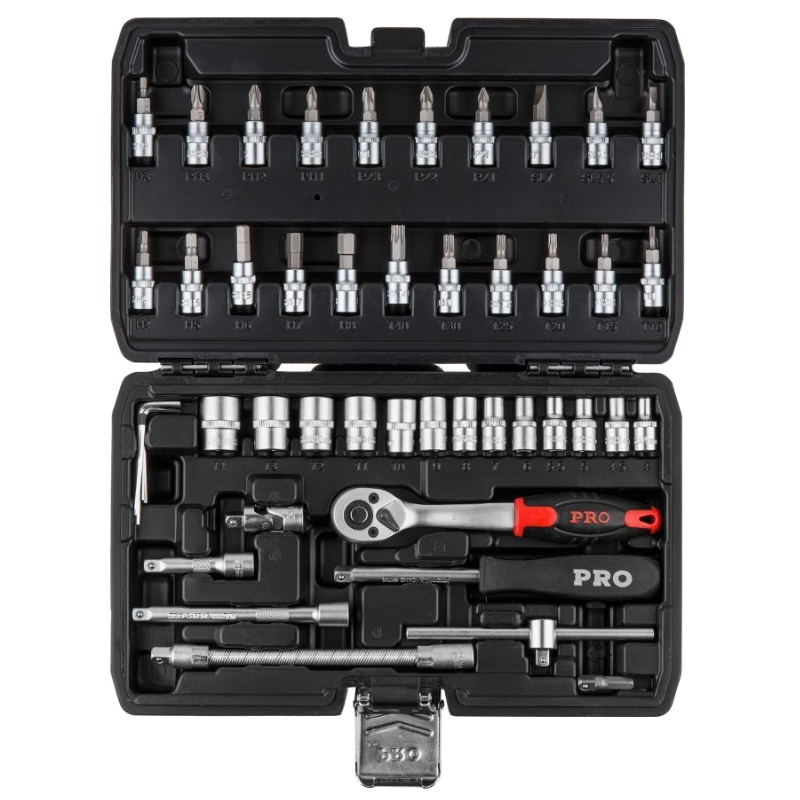 Набор головок и бит Pro Startul Stuttgart PRO-046S, 1/4