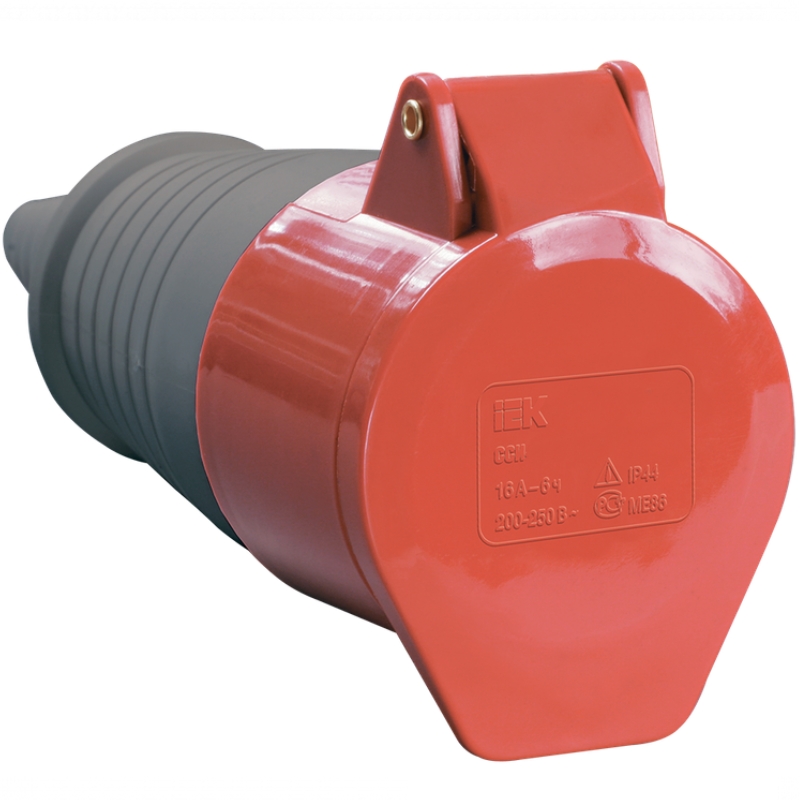 Розетка кабельная IEK PSR22-032-5, 32А, 380В, 3P+PE+N, ССИ-225, IP44 в Туле