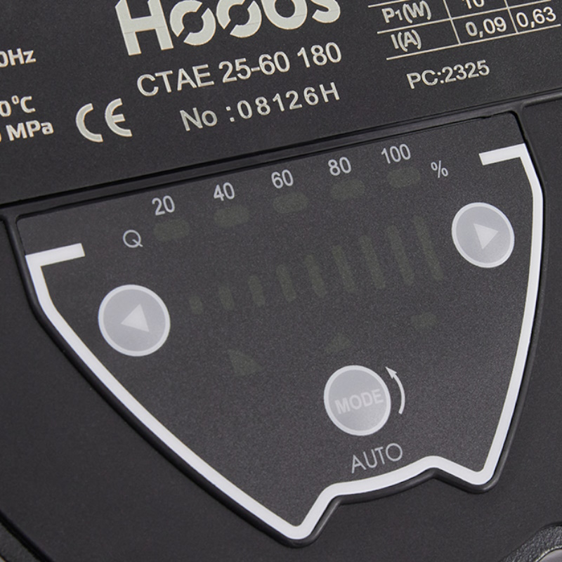 Насос циркуляционный Hoobs CTAE 25-60 180 08126H, с гайками, электронный в Туле