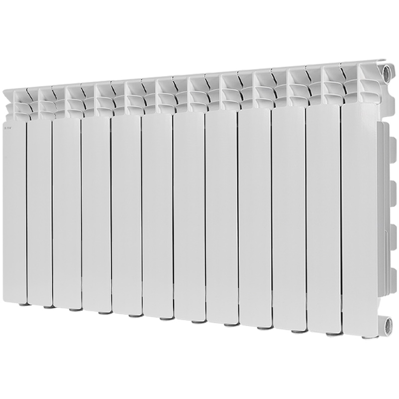 Радиатор Stout GAMMA 500 SRA-3310-050012 12 секций алюминиевый боковое подключение белый RAL 9010 9477₽