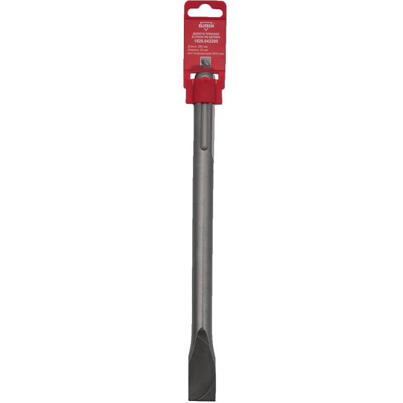 Долото Elitech 1820.042200 186969, SDS-max,плоское, 25х280мм в Коврове