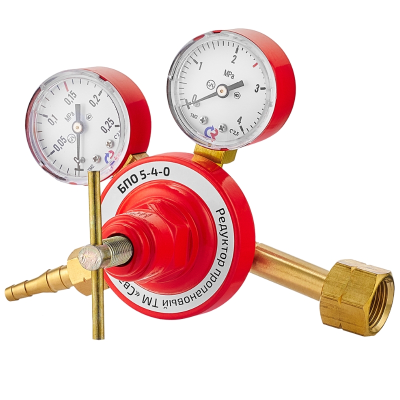 Редуктор пропановый Сварог БПО 5-4-0 00000101773 два манометра 025015 - 425Мпа манометры с поверкой 2261₽