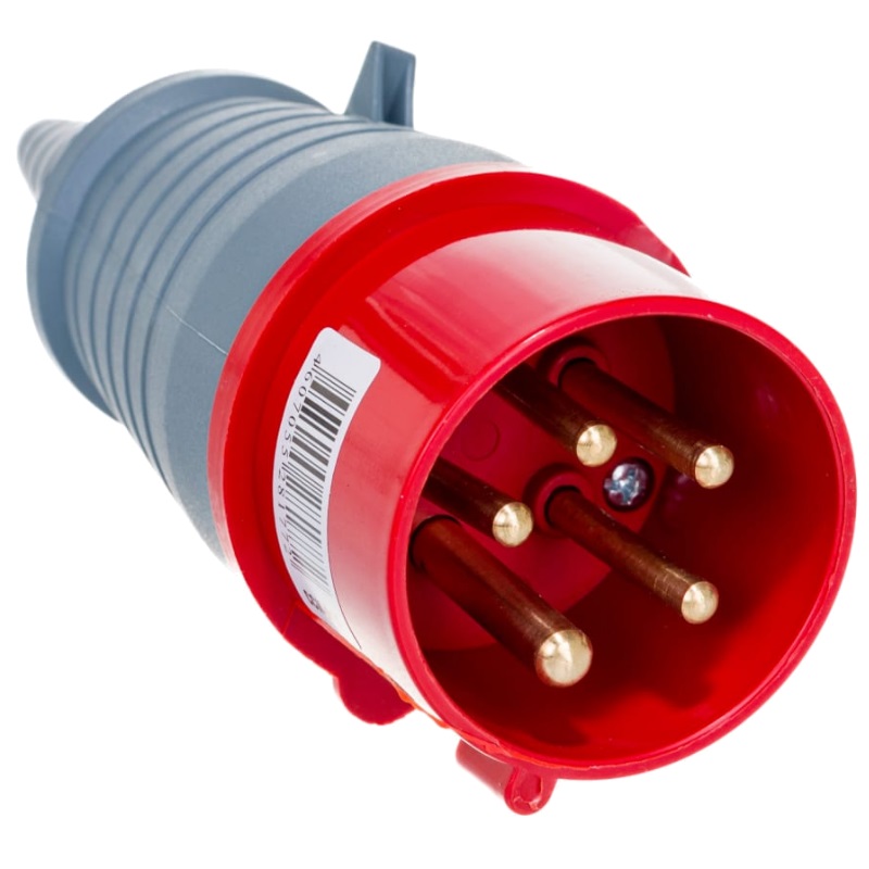 Вилка электрическая кабельная IEK ССИ-015 (16 А, 3P+PE+N, 380 В, IP44) PSR02-016-5 в Костроме