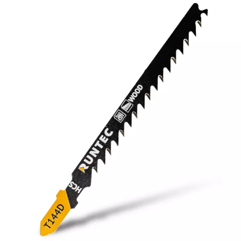 Пилки для лобзика по дереву Runtec T 144 D RT-T144D, HCS, 5 шт.