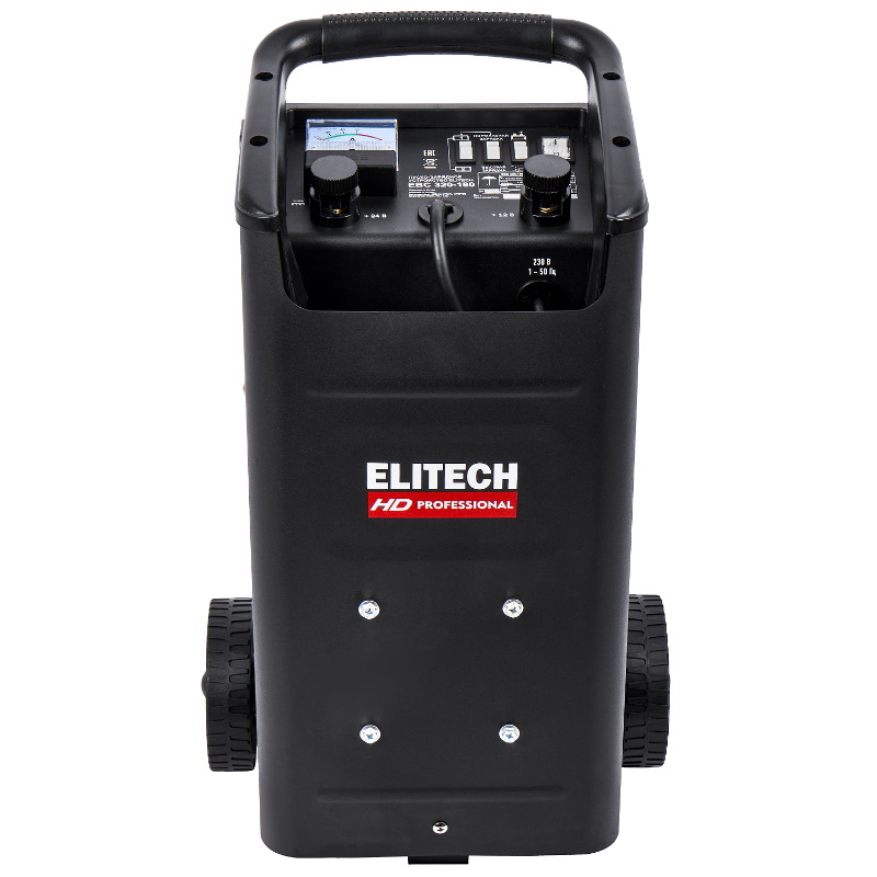 Устройство пуско-зарядное Elitech HD EBC 320/180 206812, 12/24 В, 1.0/6.4 кВт, заряд 16/30 А