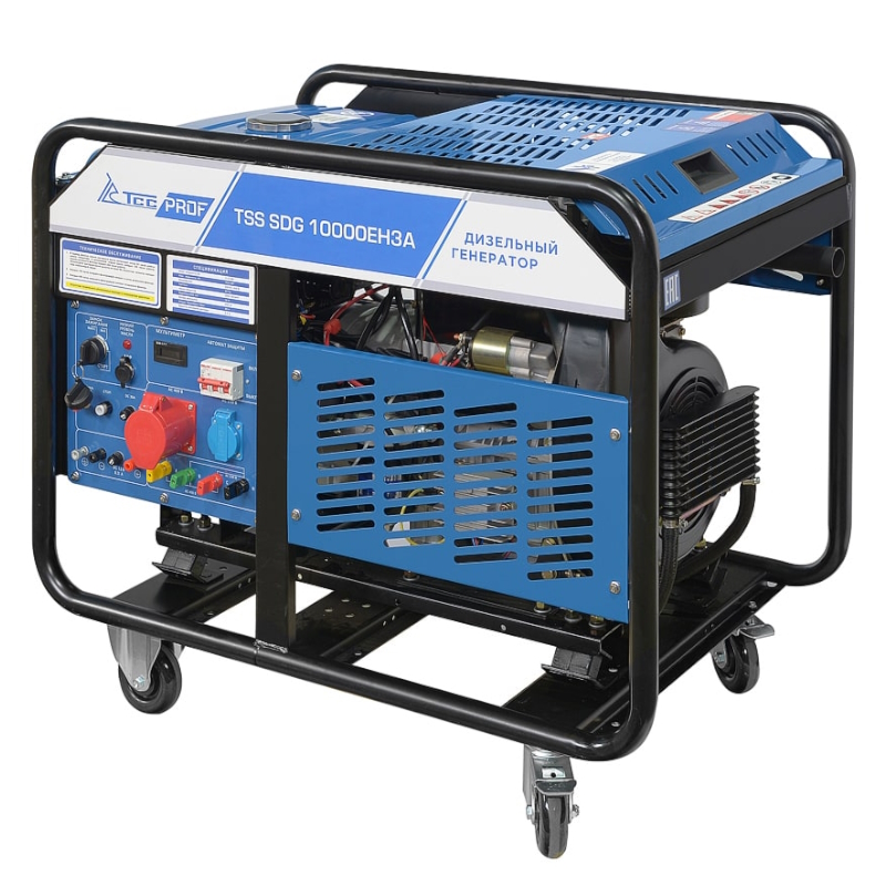 Дизельный генератор TSS SDG 10000EH3A, 100138