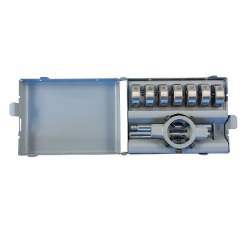 Набор круглых ручных плашек Thorvik MDS8 D-COMBO 052885, М3-М12, HSS, 8 предметов   в Иваново