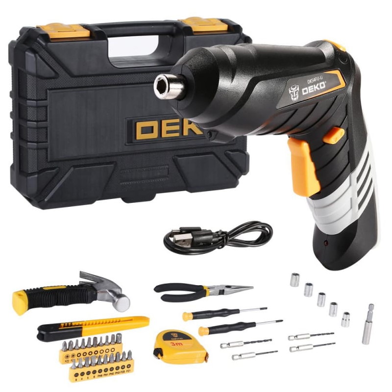 Аккумуляторная отвертка Deko DKS4