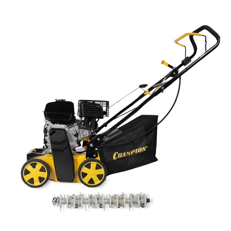 Скарификатор Champion GSC4840, 5,15 кВт, 400 мм, 40л, 29 кг, 2в1 в Муроме