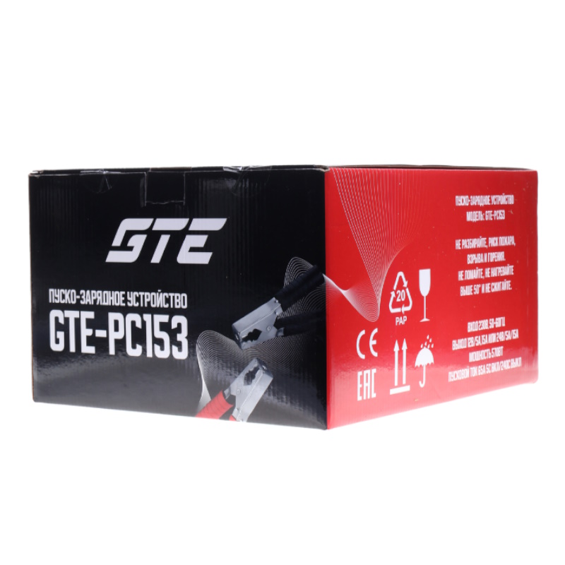 Пуско-зарядное устройство GTE GTE-PC153, 12В/5А,15А, 24В/5А/15А, 65A в Туле