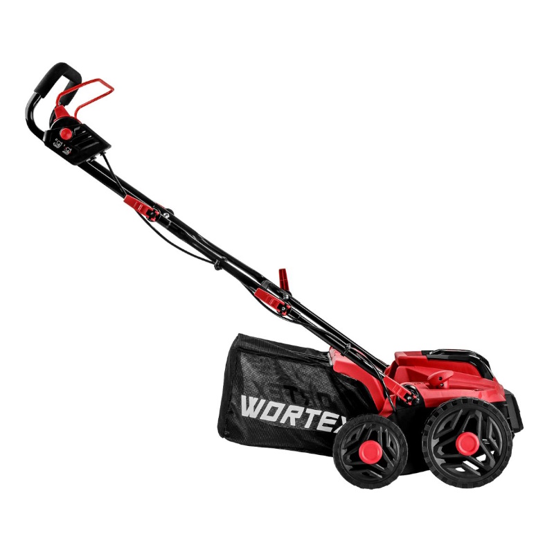 Аккумуляторный аэратор-скарификатор Wortex CAE 3736 ALL1 XLT SOLO 1334876, бесщеточный двигатель, 18В+18В, ширина 37 см в Костроме