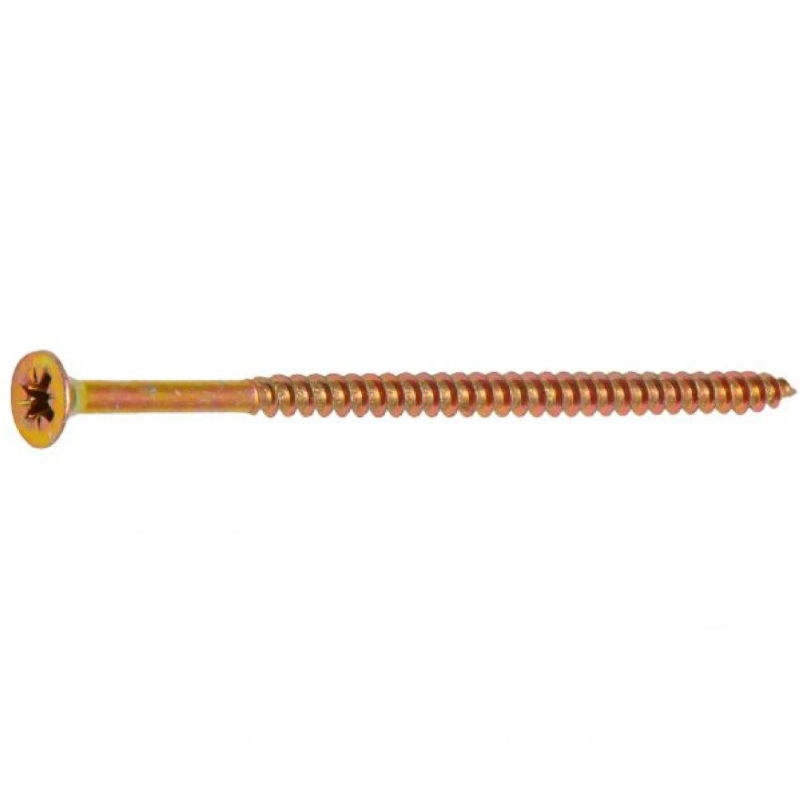 Шуруп Starfix SMC3-25460-250, универсальный 4.0х80 мм желтый цинк (250 шт в картонной упаковке) в Твери
