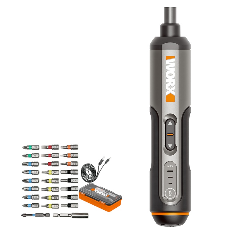 Аккумуляторная отвертка Worx WX240 (АКБ 4В, 1.5 а/час, зарядное устройство) в Рыбинске
