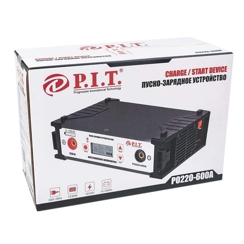 Пуско-зарядное устройство инверторное P.I.T. РО220-600А в Туле