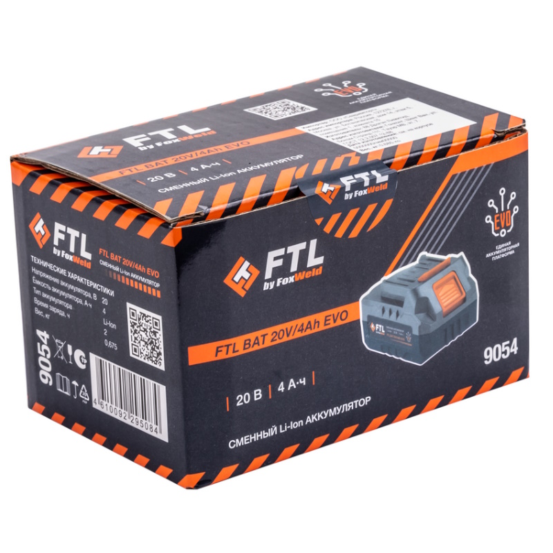 Сменный Li-Ion АКБ FTL BAT 20V/4Ah EVO 9054