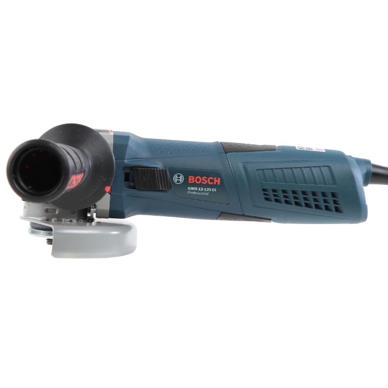 Угловая шлифмашина (болгарка) Bosch GWS 12-125 CI 0.601.793.002, 125 мм, 1200 Вт, плавный пуск в Переславле