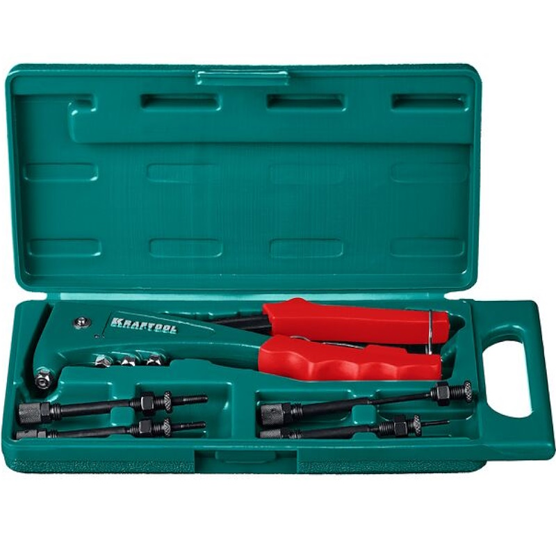Комбинированный заклепочник в кейсе Kraftool "Combo2-M6" 31180 в Иваново