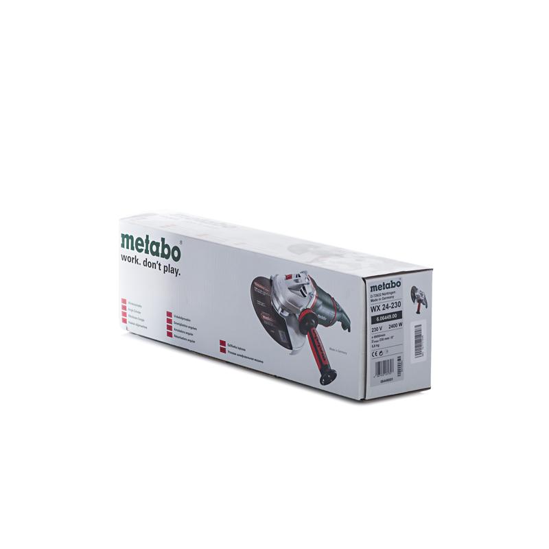 Угловая шлифмашина (болгарка) Metabo WX 24-230 606449000, 230 мм, 2400 Вт, плавный пуск в Кинешме