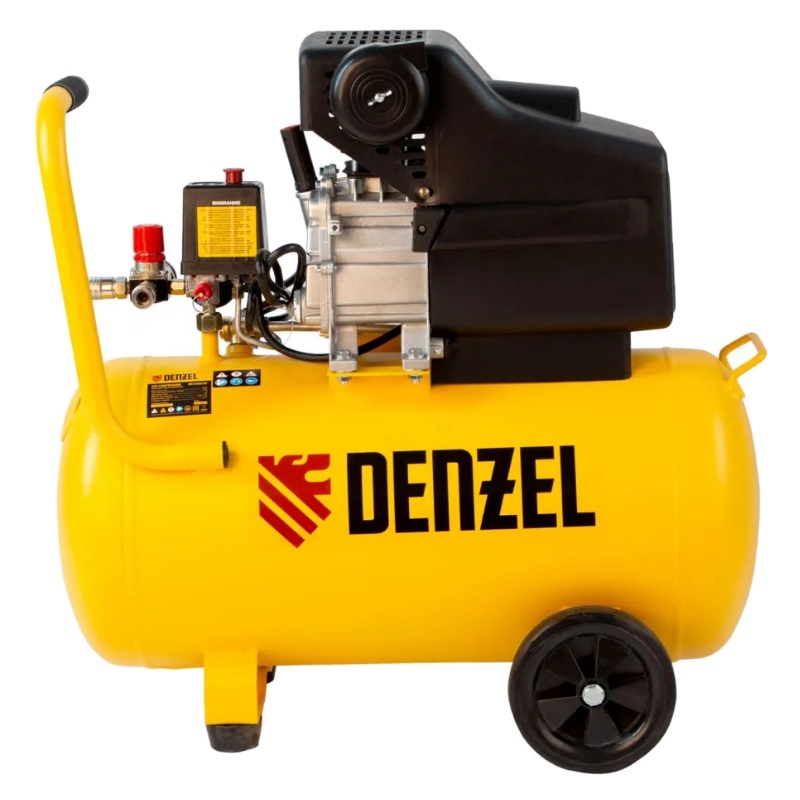 Компрессор воздушный Denzel DC1500/50 58161, 1,5 кВт, 220 л/мин, 50 л в Коврове