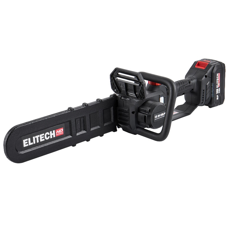 Пила цепная аккумуляторная Elitech HD CS 2012BLPK (E1611.026.01) 211701, бесщеточная, 20В, 1х4Ач и ЗУ, Li-ion