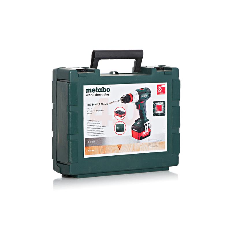 Аккумуляторная дрель-шуруповерт Metabo BS 14.4 LT Quick 602101500 в Твери