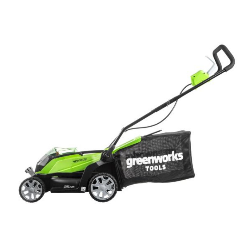 Газонокосилка Greenworks G40LM35 2501907, 40В, 35см, без аккум.бат,зарядн.уст-ва