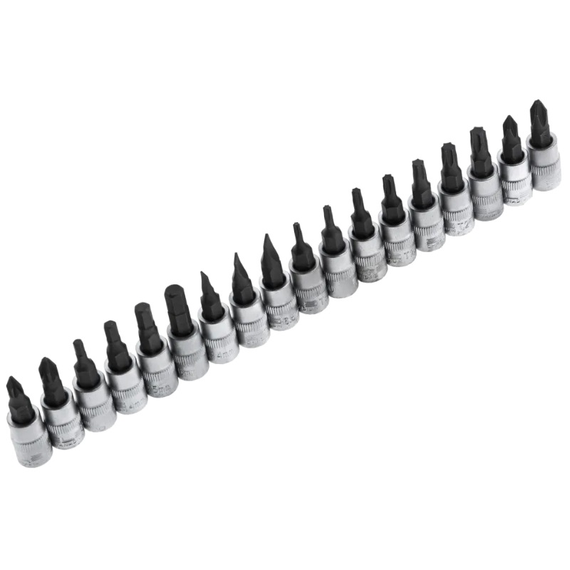 Набор инструментов Stels 14122, 1/2", 1/4", CrV, 12-гранные головки, пластиковый кейс, 109 предметов в Иваново