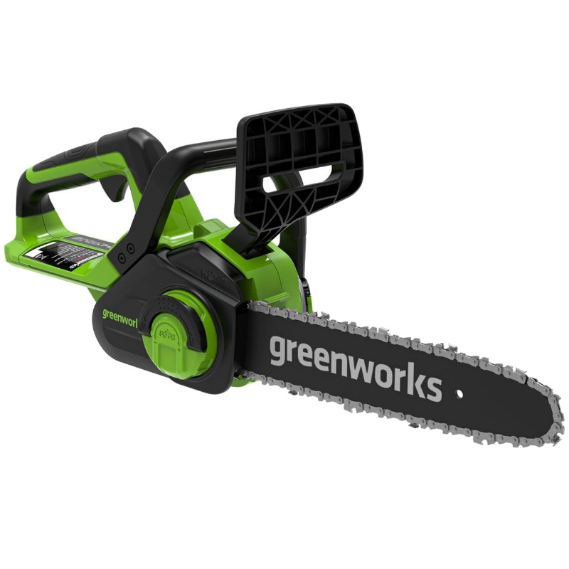 Цепная пила аккумуляторная Greenworks G24CS25K4 2007707UB (24V, 25 см, АКБ 4 Ач и ЗУ)
