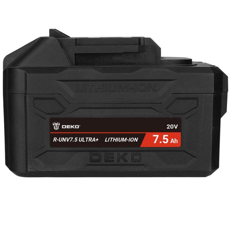 Аккумулятор Deko R-UNV7.5 ULTRA+ 083-1020, Li-ion, 20В, 7.5А*ч, с повышенной токоотдачей в Кинешме