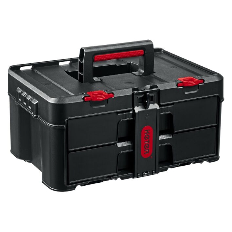 Ящик Keter STACKNROLL 38407, пластиковый с выдвижными полками 481 х 332 х 233 мм, 19" в Ярославле