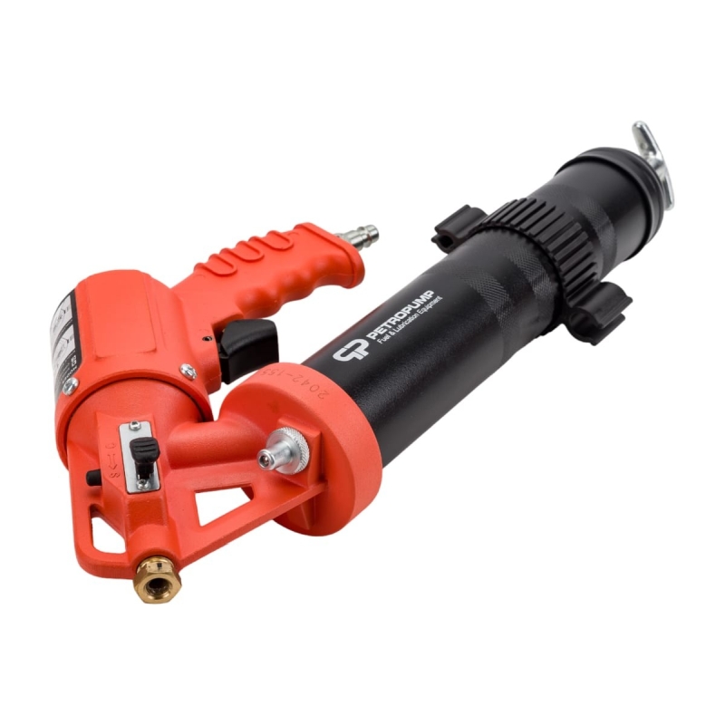 Двухрежимный пневматический шприц для смазки Petropump PP100307, 413 бар, 1/8" BSPT, гибкий шланг в Вологде
