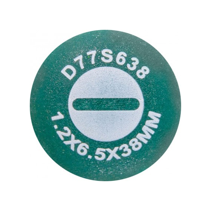 Отвертка Jonnesway D77S638 046375 стержневая шлицевая ANTI-SLIP GRIP, SL6.5х38 мм в Муроме