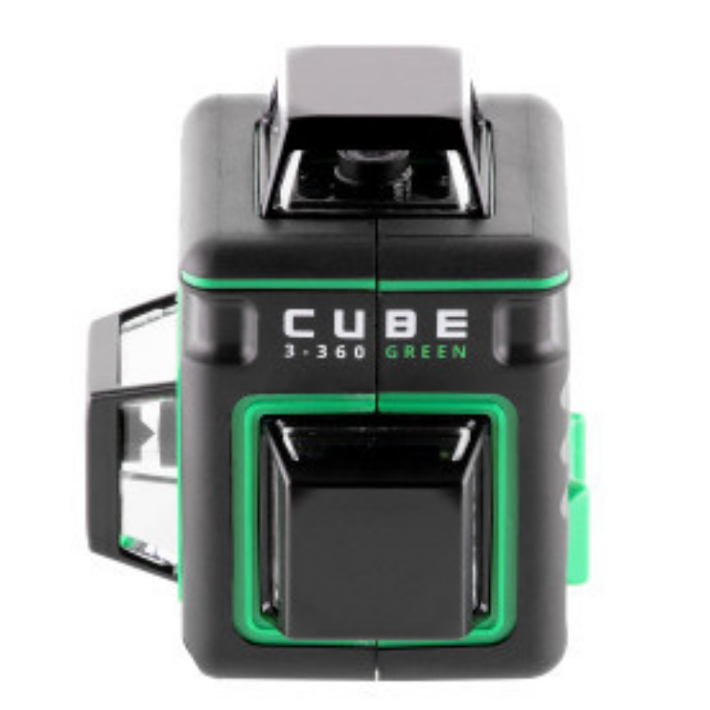 Комплект уровень лазерный Ada CUBE 3-360 GREEN Basic Edition + Штатив-штанга элевационный Ada SILVER PLUS в комплекте с треногой (3,6 м)  А00679 в Рыбинске