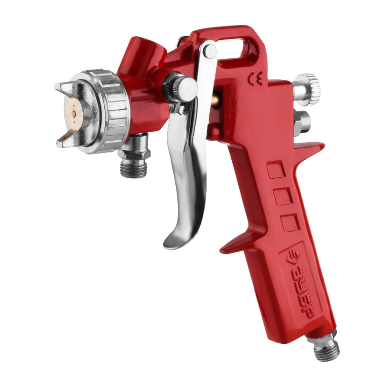 Краскопульт пневматический Зубр МАСТЕР МС Н200 06456-13 с нижним бачком 13мм