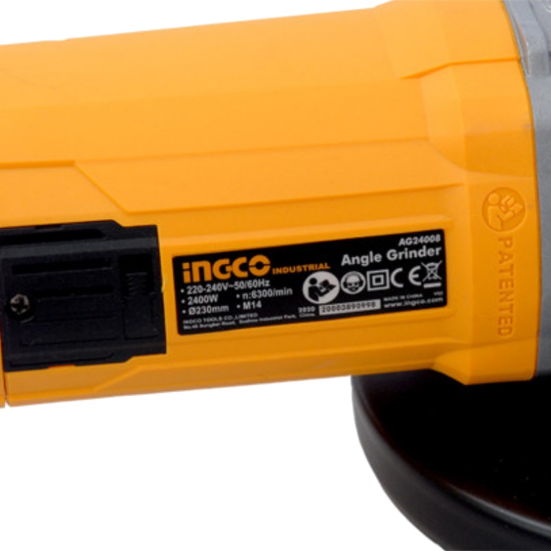 Угловая шлифмашина (болгарка) INGCO AG24008, 230 мм, 2400 Вт в Угличе