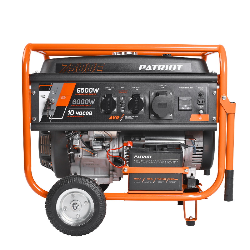 Бензиновый генератор Patriot GRS 7500E, 476102288 в Твери