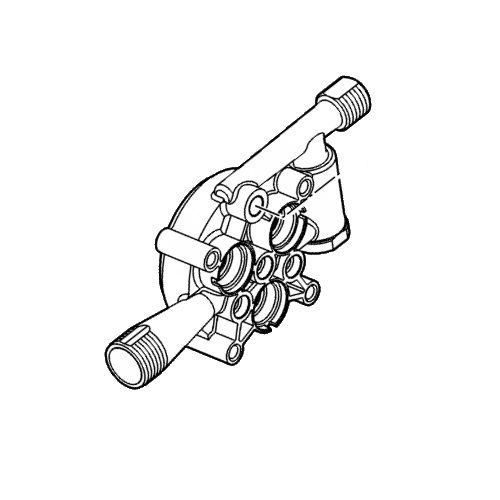 Корпус помпы Stihl RE88/98 4775 700 4000 в Иваново