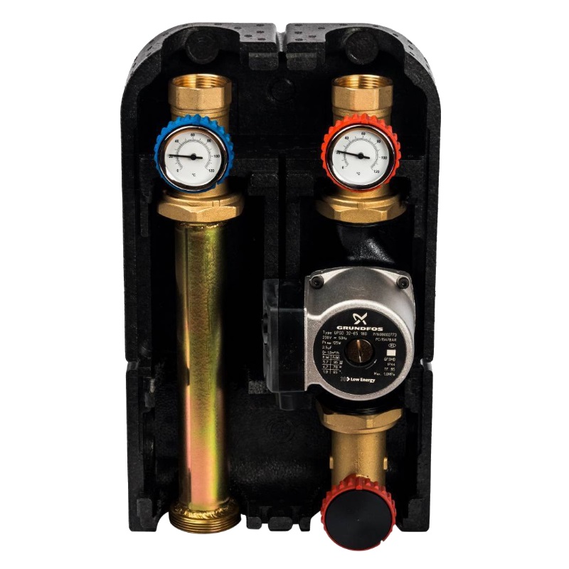 Насосная группа Stout SDG-0007-003202, с 3-х ходовым приводным смесителем 1 1/4" с насосом Grundfos UPSO 32-65 DN 32 в Кинешме