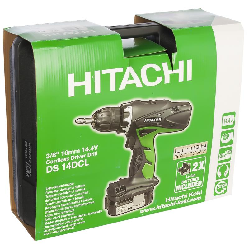 Аккумуляторная дрель-шуруповерт Hitachi DS14DCL-RC в Туле